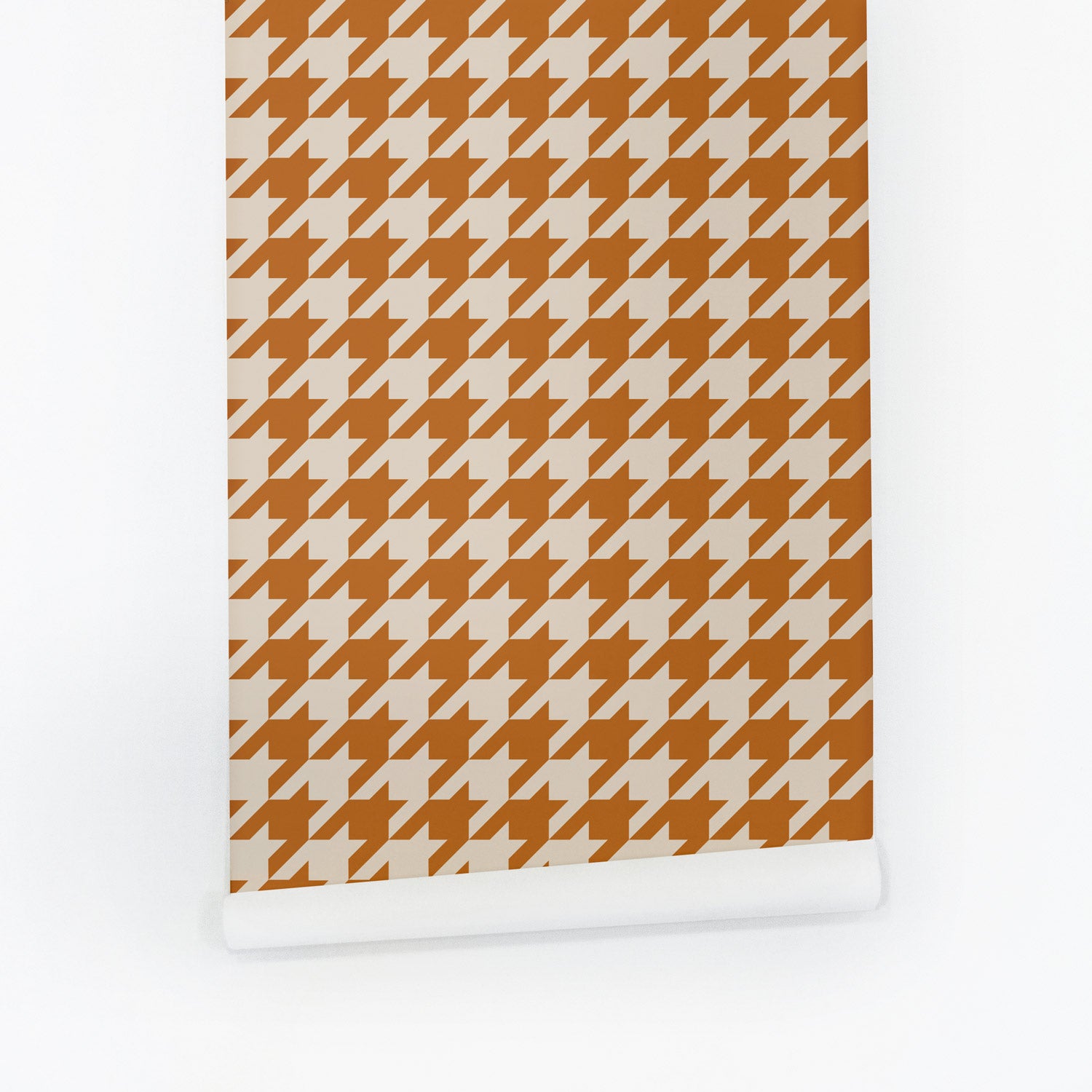 Houndstooth pattern removable wallpaper