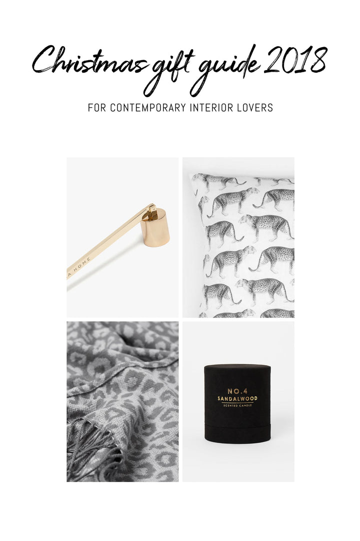 Christmas gift guide for contemporary interior lovers