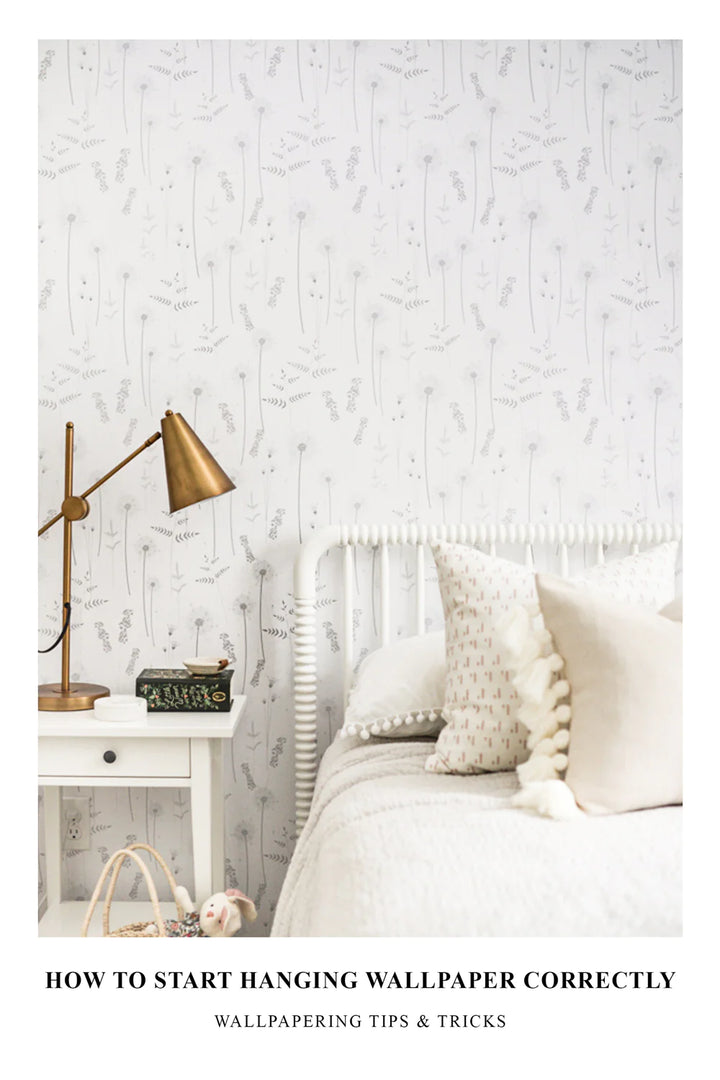 How To Start Hanging Wallpaper Correctly
