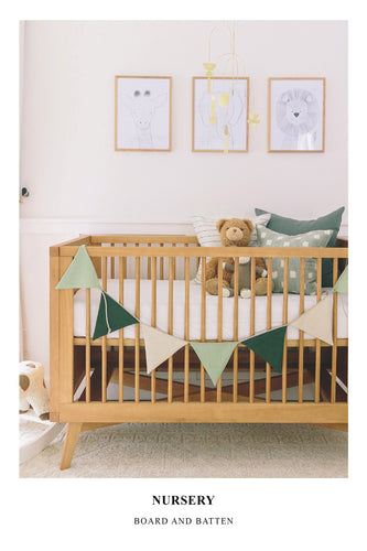 Why Board and Batten Nursery Wall Is the Perfect Choice for Your Baby's Room