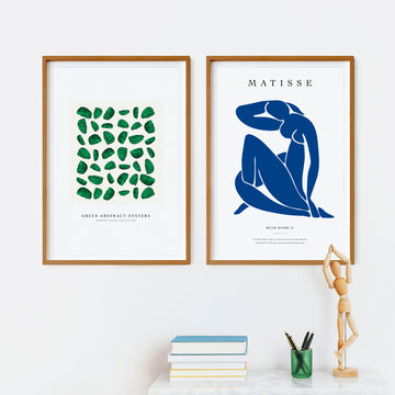 Colorful Oyster Poster Duo Pack + Free FedEx Delivery