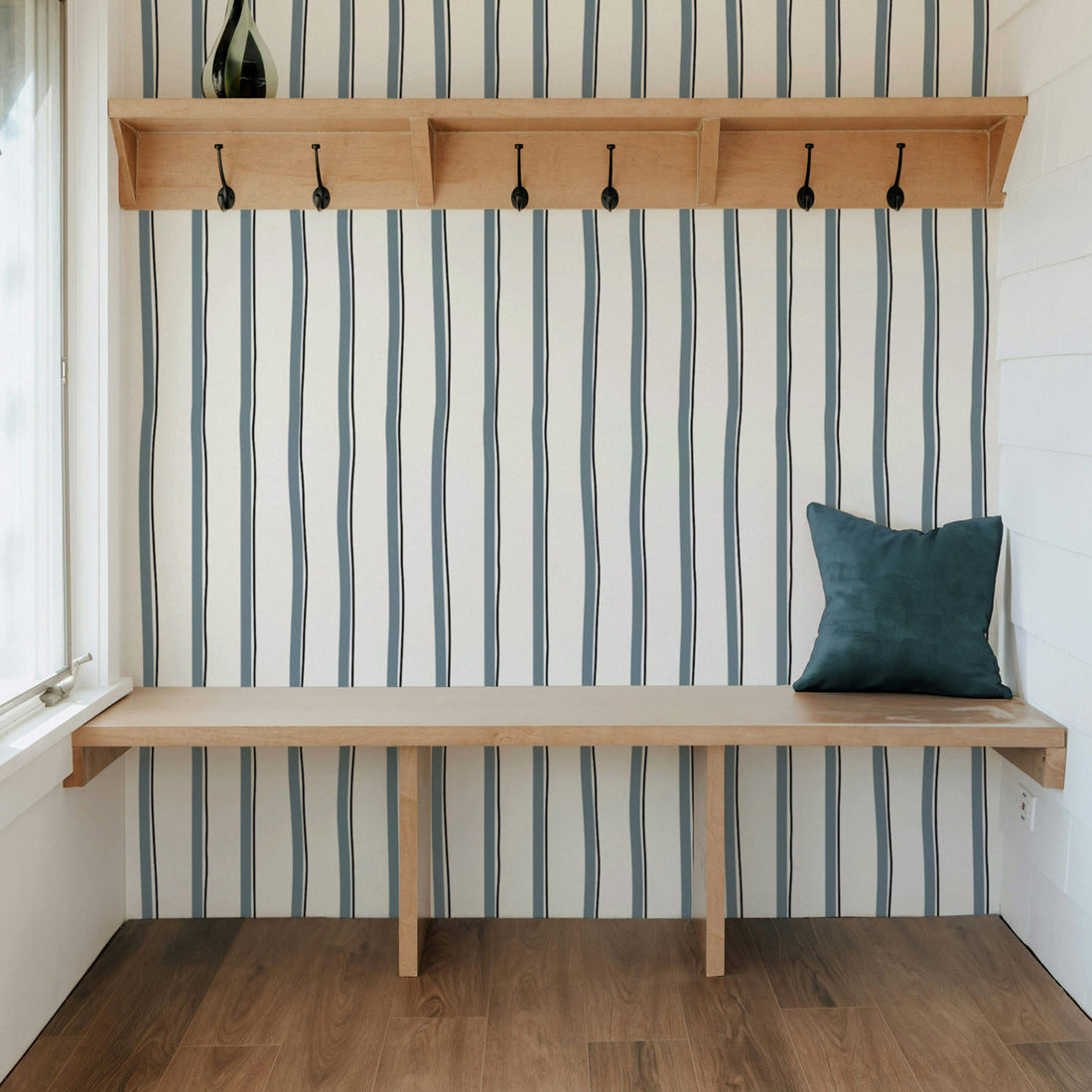 Hand Drawn Stripe Wallpaper