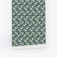 Countryside Florals Pattern Removable Wallpaper