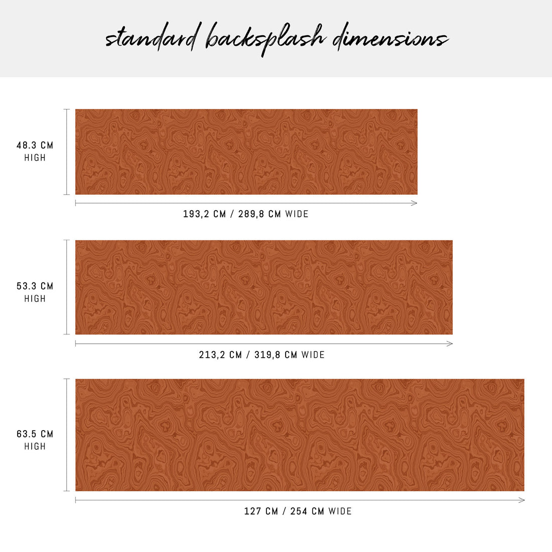 peel and stick kitchen backsplash variations