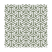 olive color geometric vintage textiles