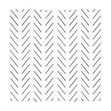 simple fabric design with herringbone pattern