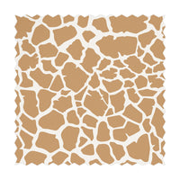 neutral giraffe print fabric design