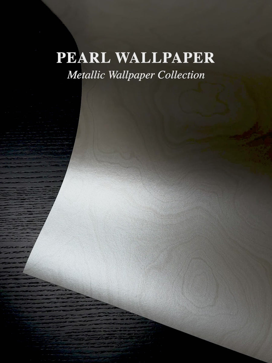 Metallic Pearl Malachite Wallpaper