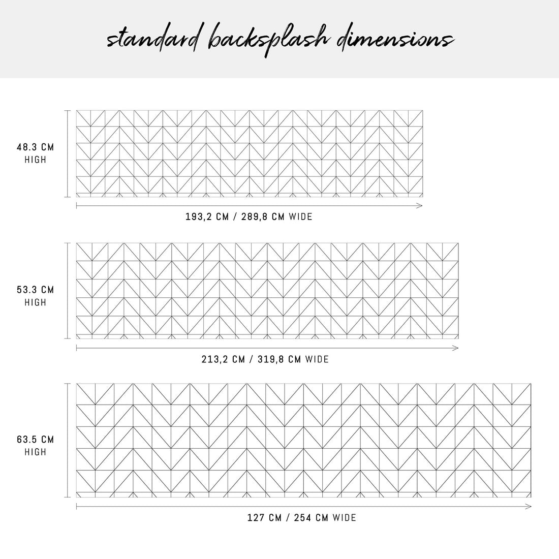 scandi style black and white peel and stick backsplash dimensions