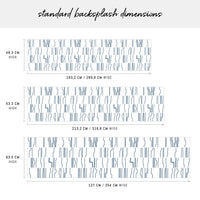 peel and stick laundry room backsplash dimensions