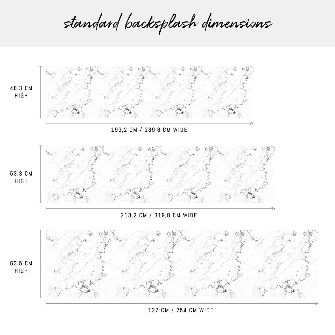 elegant marble peel and stick backsplash dimensions