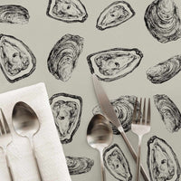 sophisticated wallpaper with gourmet food pattern
