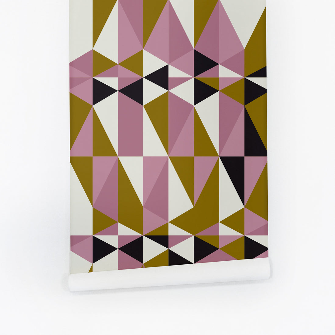 Vintage colors abstract print removable wallpaper