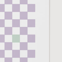tiny lavender squares inspired wall art poster