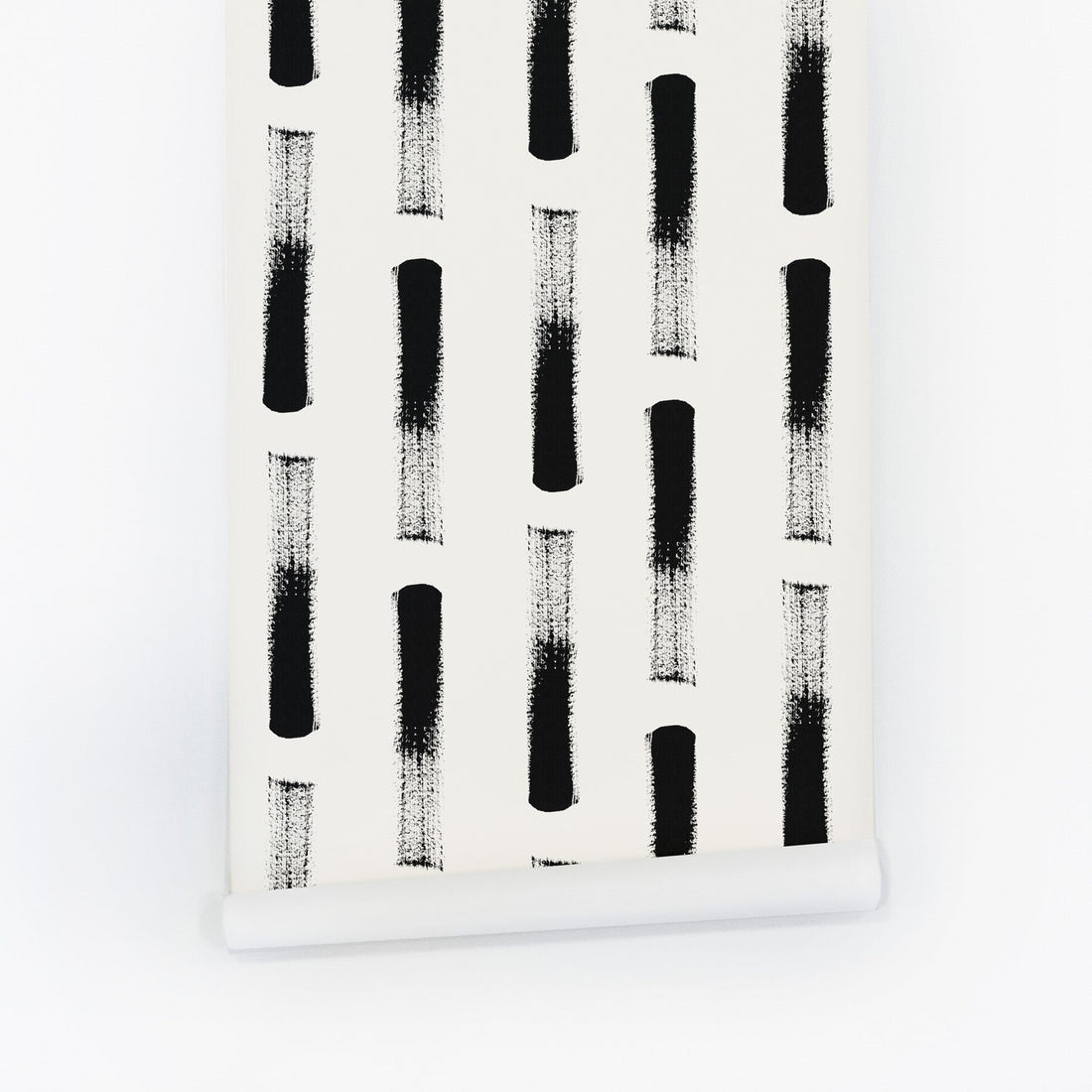 Modern brush stroke design removable wallpaper