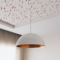 pink terrazzo design removable wallpaper for ceiling