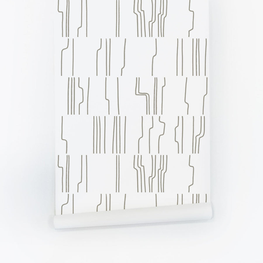 light grey tiny lines removable wallpaper