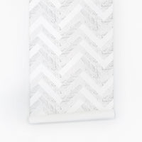 Marble tile removable wallpaper
