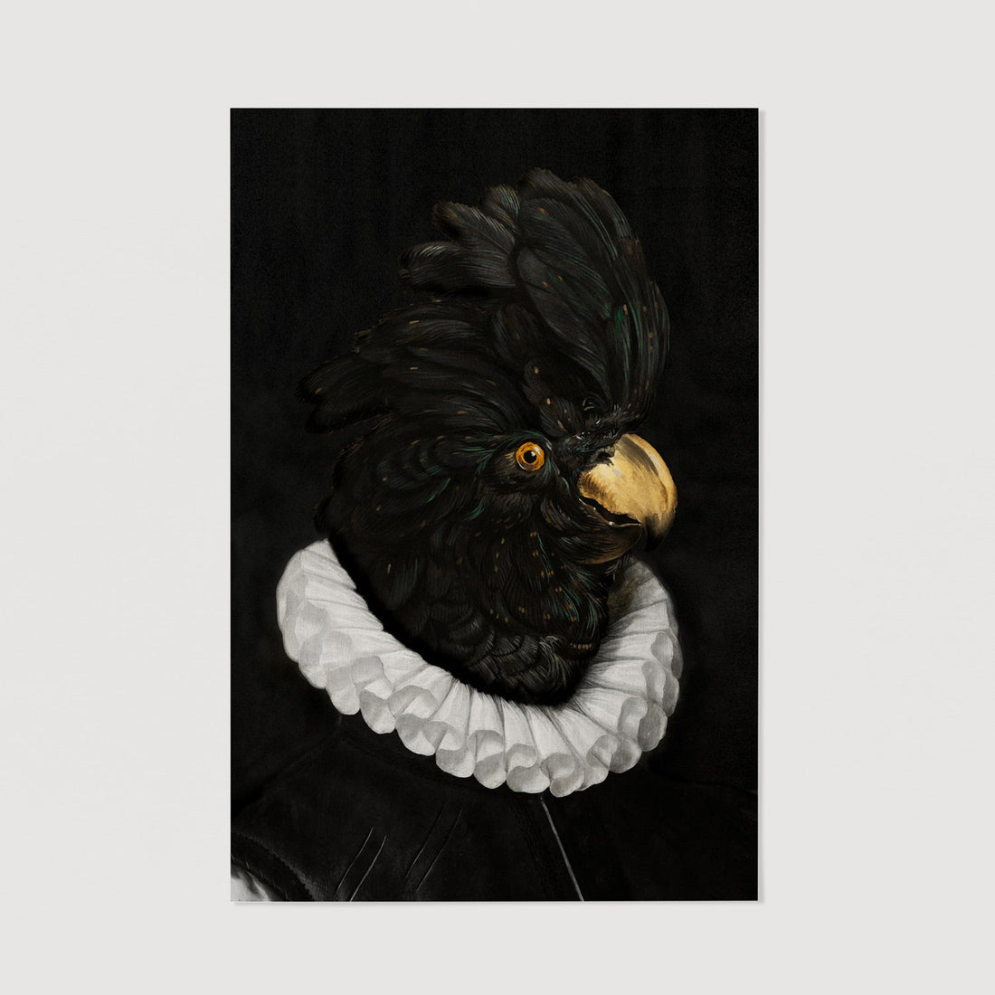 Bird art print painting