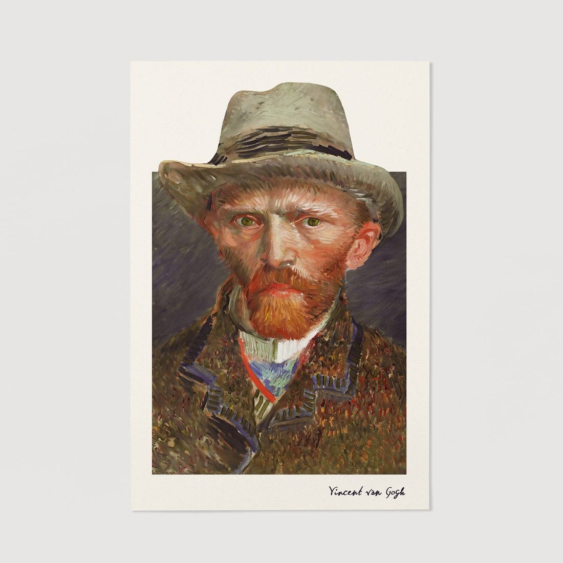 Vincent van gogh self portrait Print