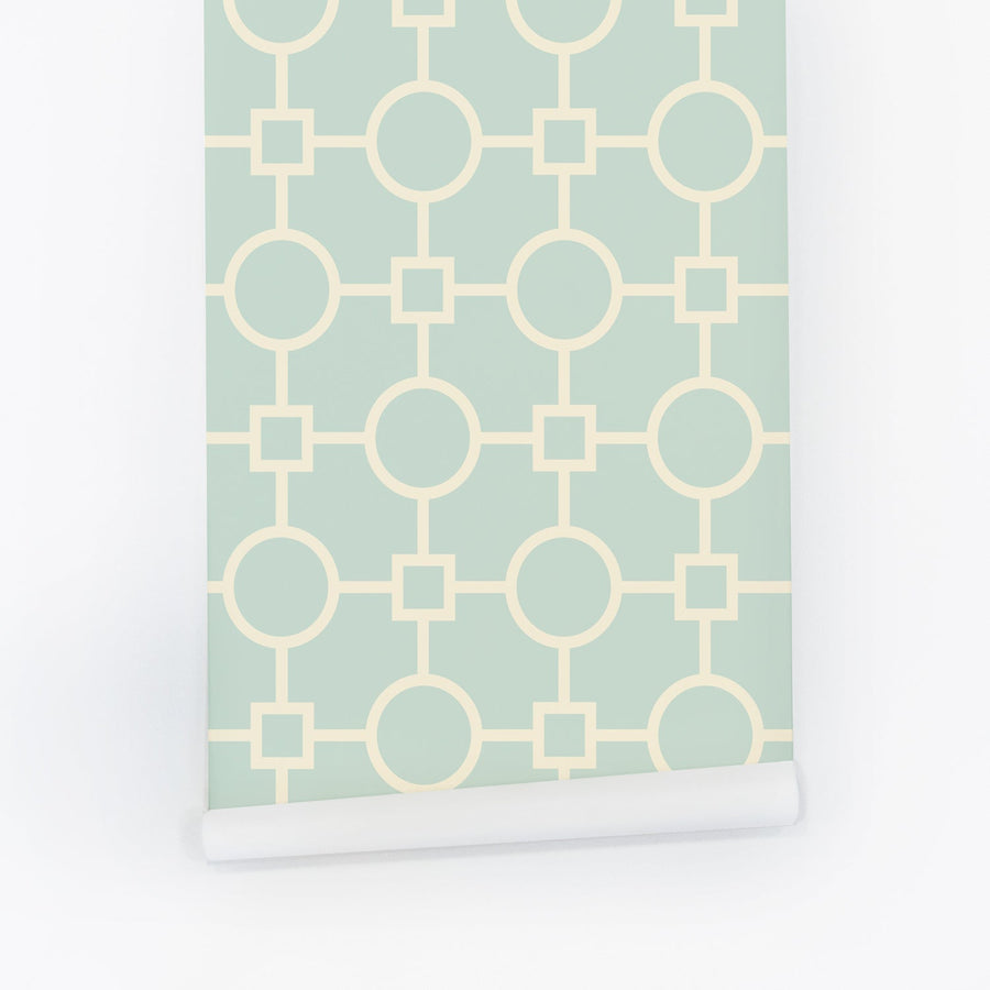 funky pastel color removable wallpaper for home interiors